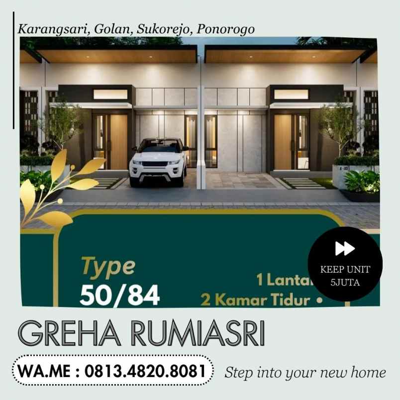 rumah baru syariah ponorogo kota