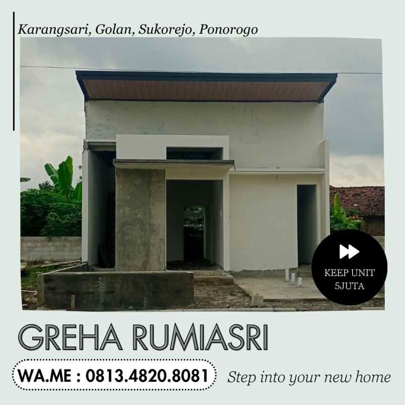 rumah baru syariah ponorogo kota