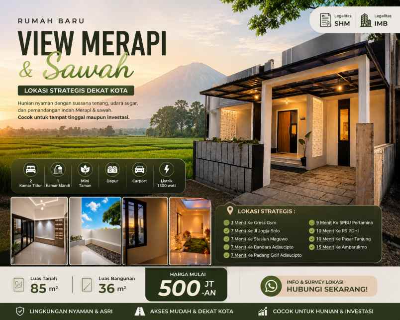 rumah cantik akses praktis lingkungan asri