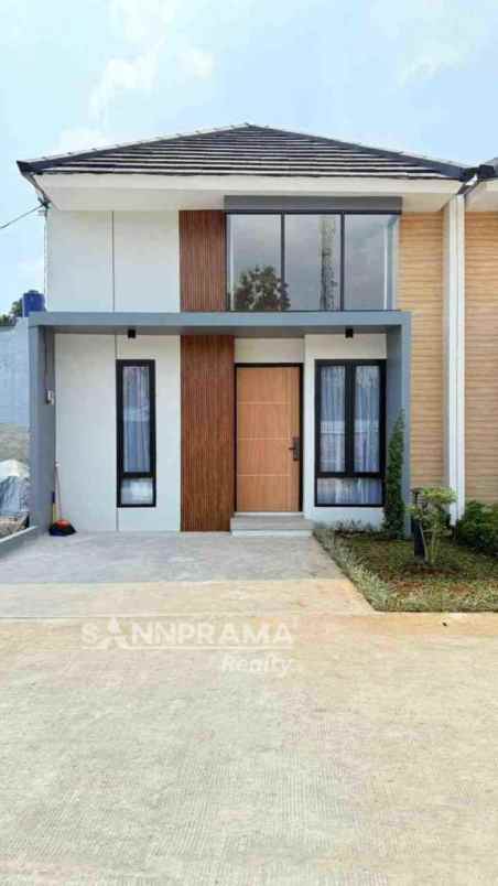 rumah cluster furnished di pakansari cibinong fry