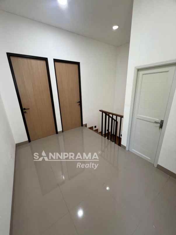 rumah cluster murah 2 lantai gaya bali di depok