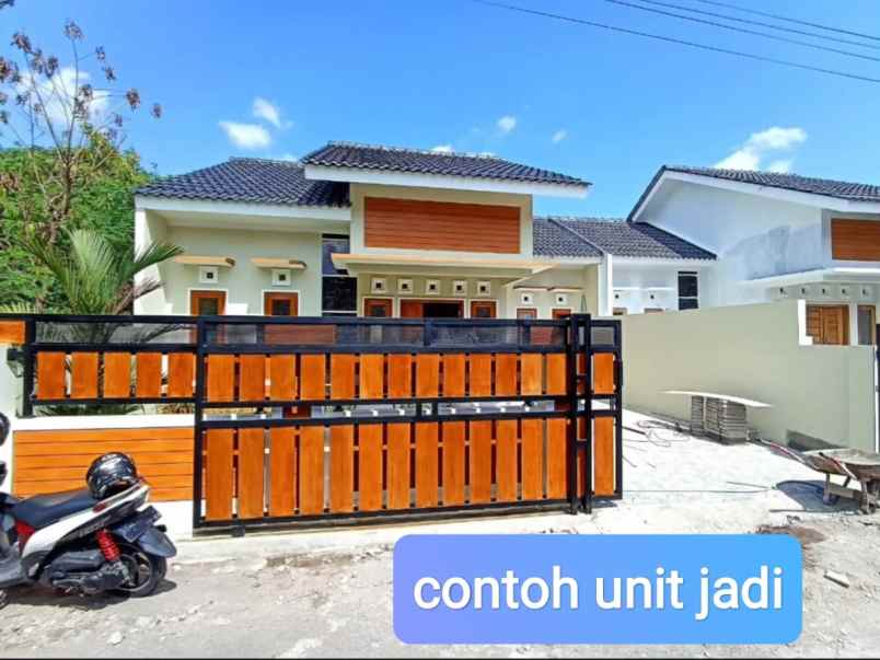 rumah dalam cluster di kadisoka purwomartani 10 unit