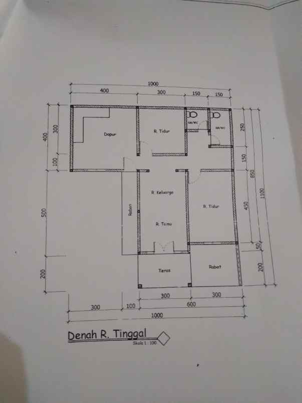 rumah dijual dekat exit tol dan pasar induk cikopo