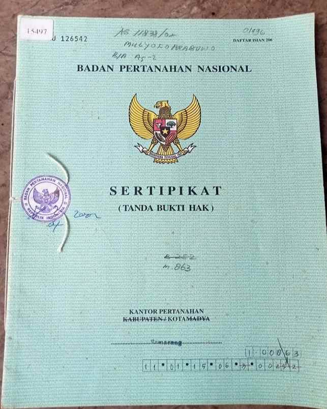 rumah dijual di mijen kota semarang dekat pasar mijen