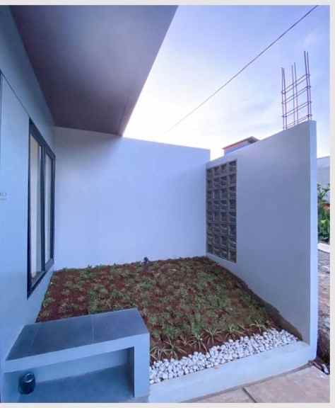 rumah dp 0 siap huni 2 lantai desain modern industrial