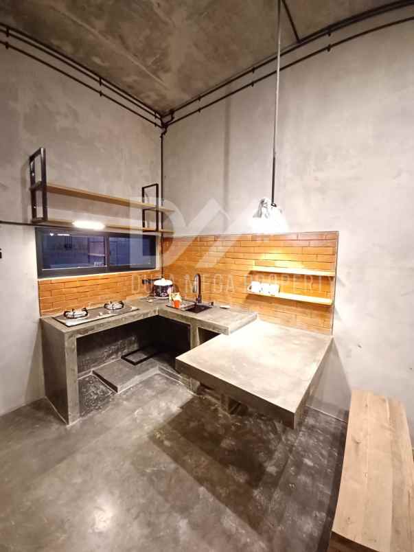 rumah industrial siap huni griya loka bsd