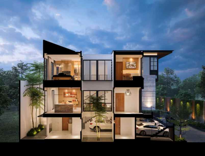 rumah jl jeruk purut raya