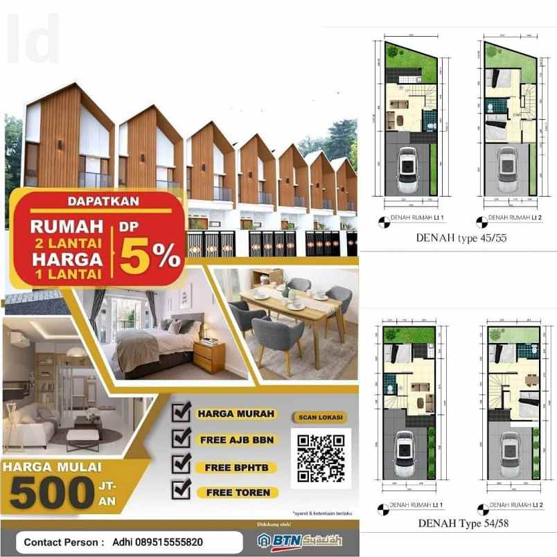 rumah jl pekapuran sukamaju baru