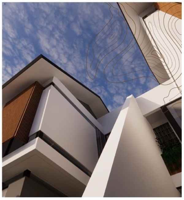 rumah mewah 2 lantai asri rtm kelapa dua