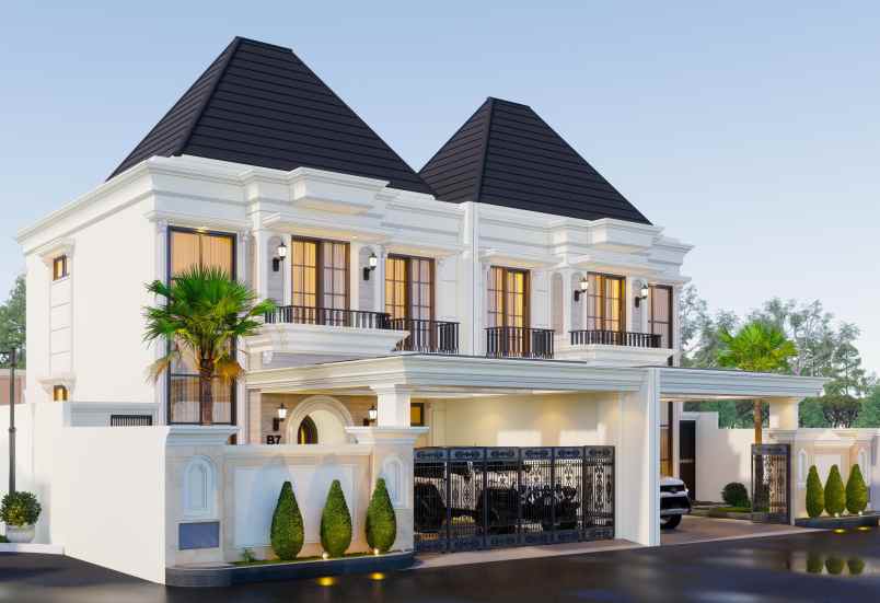 rumah mewah bonus kolam renang di sleman yogya