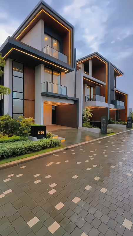 rumah mewah dengan private lift di depok