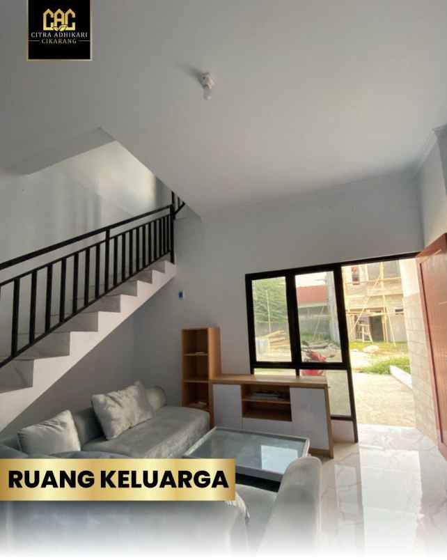 rumah modern 2 lantai nyaman strategis di cikarang