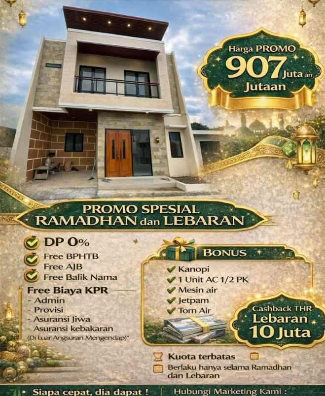 rumah ready stok perumahan pamulang tangerang selatan