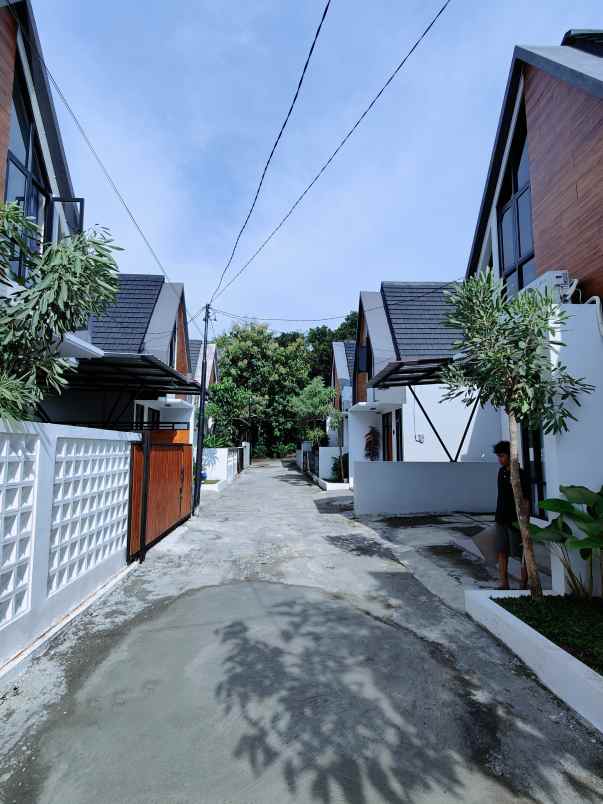 rumah scandinavian modern bonus perabot