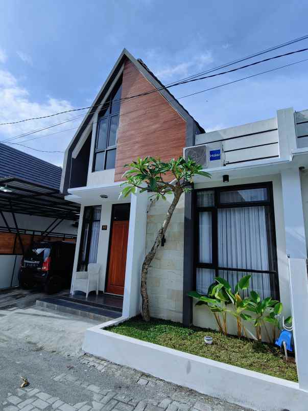rumah scandinavian modern bonus perabot
