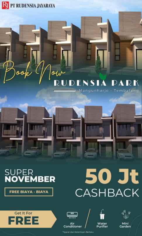 rumah siap bangun murah free biaya di mangunharjo