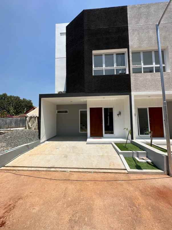 rumah strategis 2 5lt rooftop di pondok melati bekasi