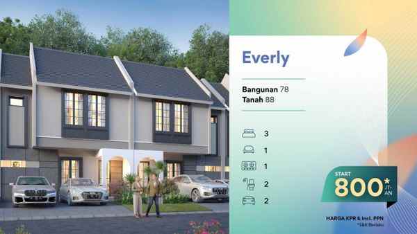 rumah the anvaya juanda kensington