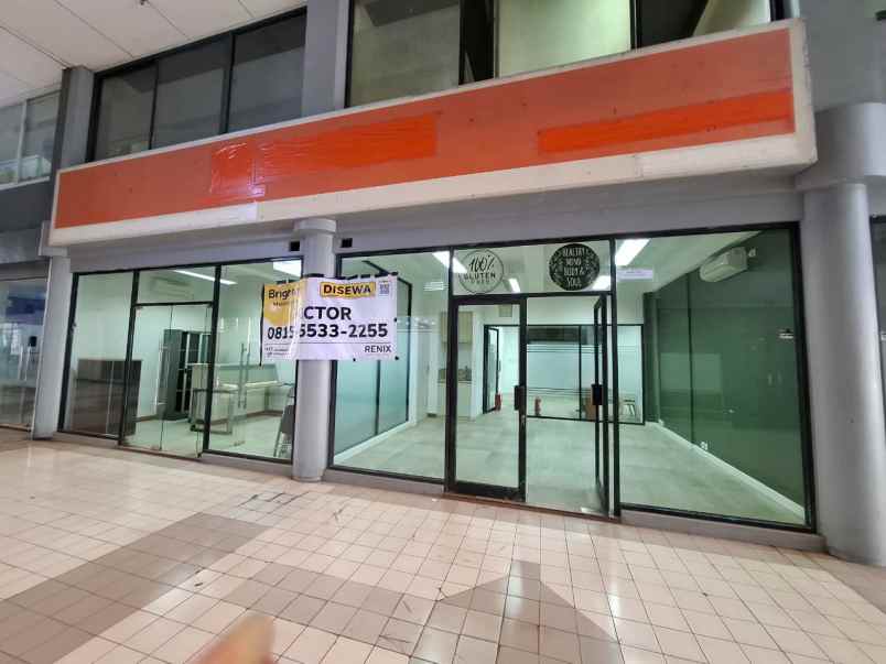 sewa 2 unit ruko 1 lantai dikomplek pondok pinang