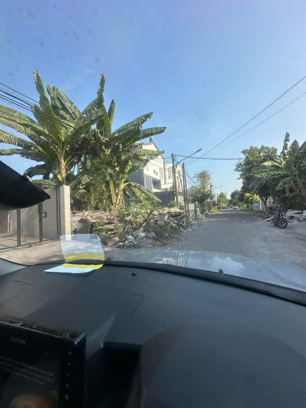 tanah 0 jalan raya kebonsari surabaya harga investor