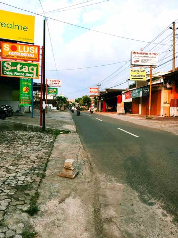 tanah 418m dekat pasar batujamus kedawung sragen