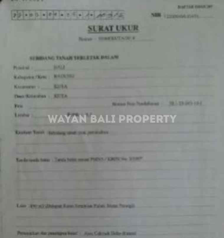 tanah jalan pura mertasari