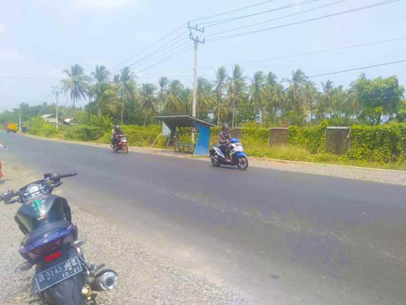 tanah jl raya labuan panimbang