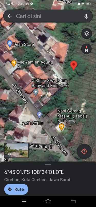 tanah jln perum bromo komplek