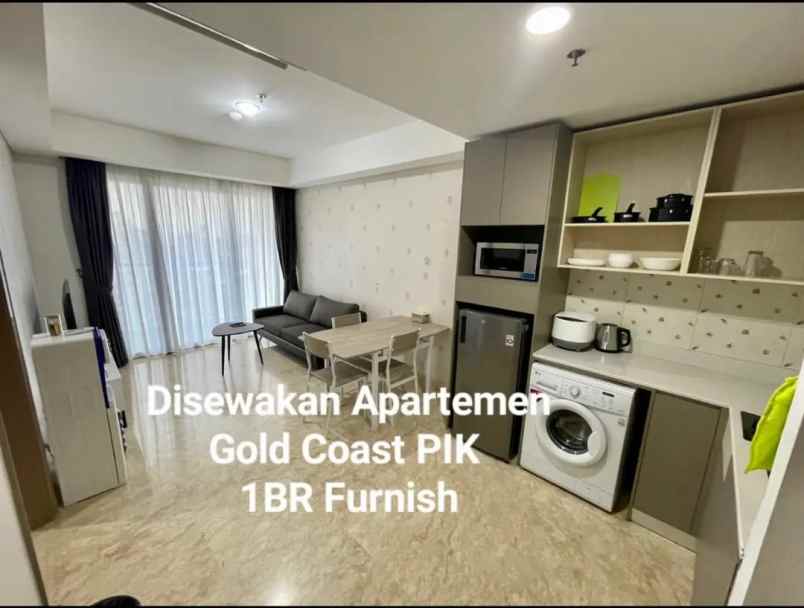 apartemen gold coast pik tower bahama full furnish