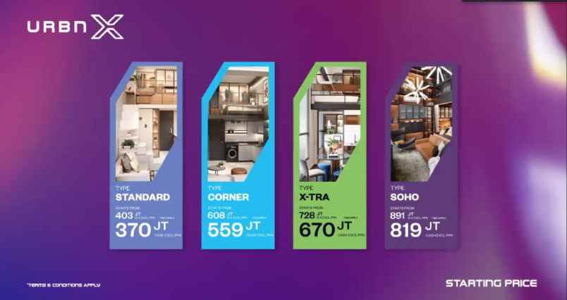 dijual apartemen jl boulevard jendral