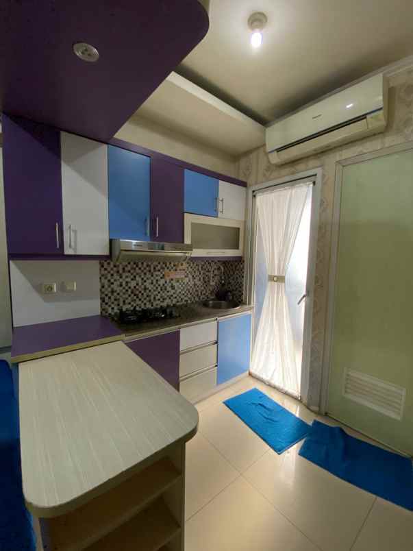 dijual apartment green pramuka city 2br bangunan bagus