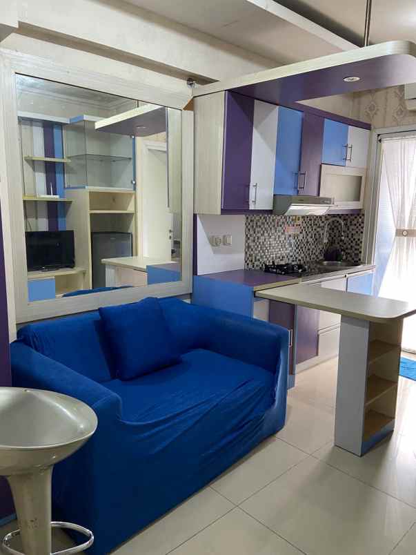 dijual apartment green pramuka city 2br bangunan bagus
