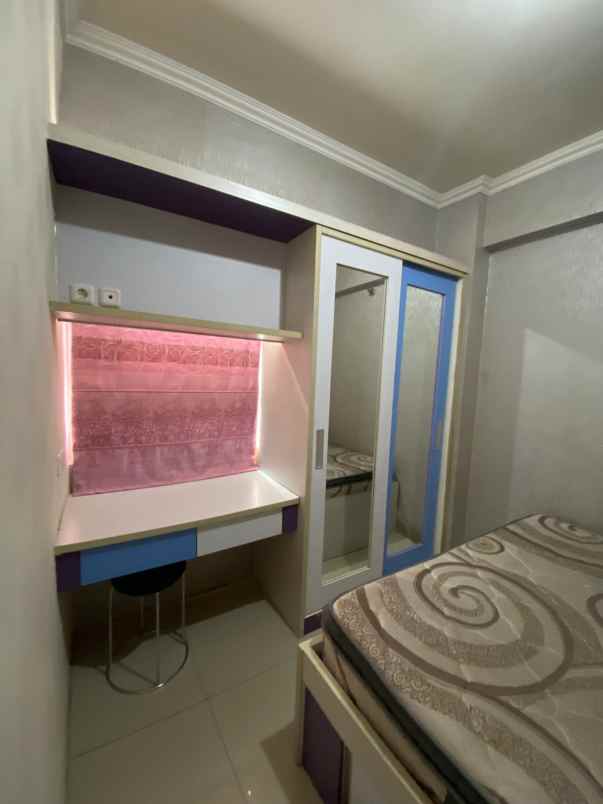 dijual apartment green pramuka city 2br bangunan bagus