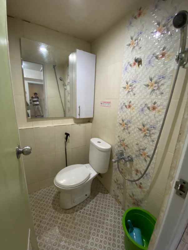 dijual apartment green pramuka city 2br bangunan bagus