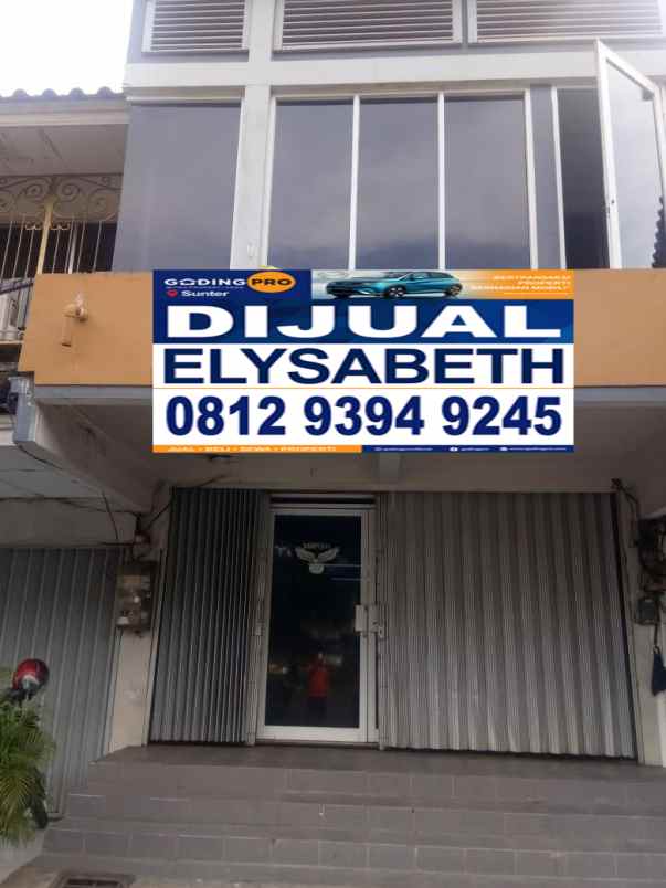 dijual cepat ruko kelapa gading 2 lt siap usaha
