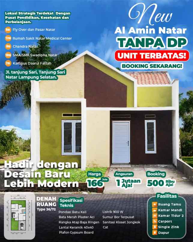 dijual cepat rumah murah