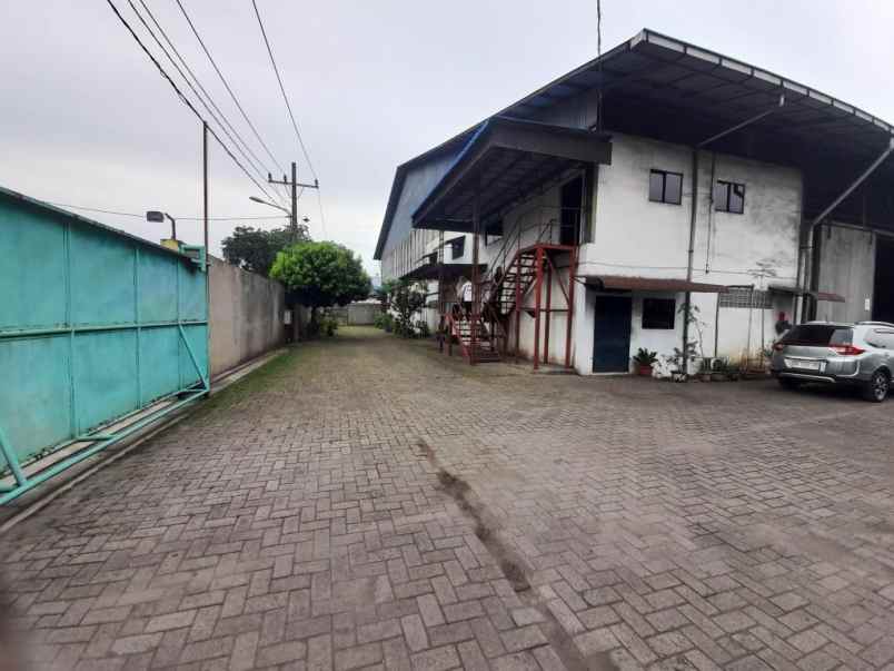 dijual disewakan gudang di kim 1 medan