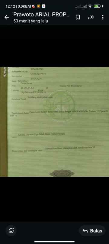 dijual kavling di ring road unnes