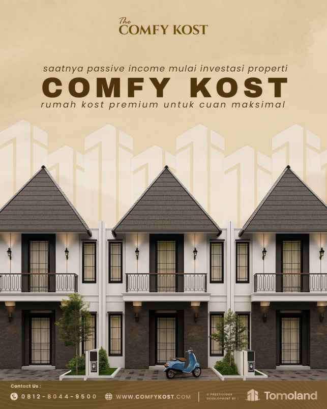dijual kost krajan sumbersekar kec dau