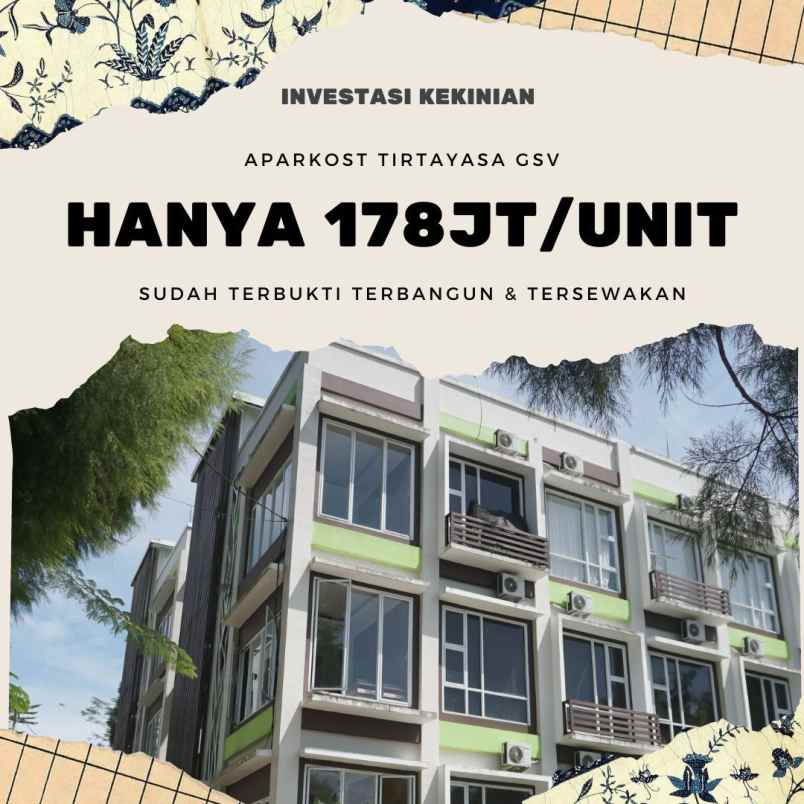 dijual kost sindangheula