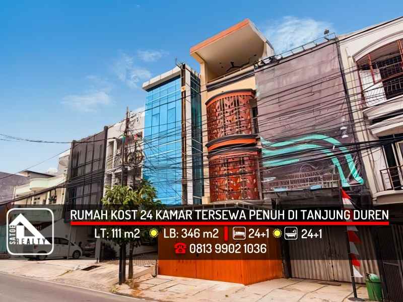 dijual kost tanjung duren grogol