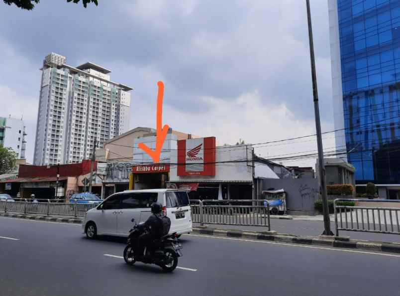 dijual ruko gudang kantor jalan soepomo