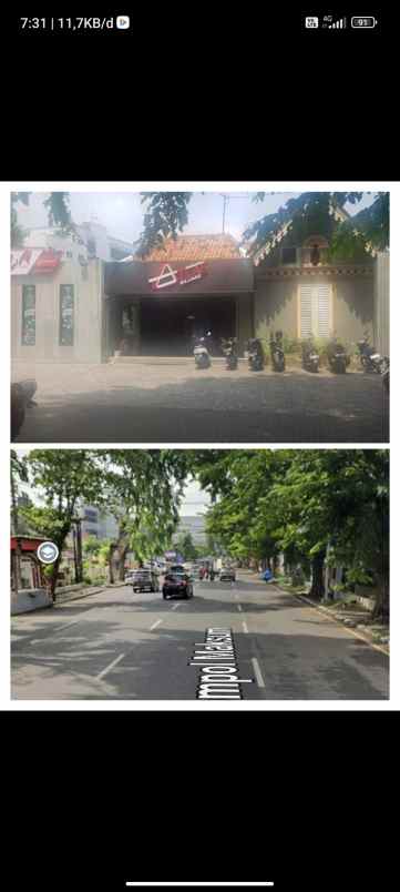 dijual ruko gudang kantor jl dr cipto