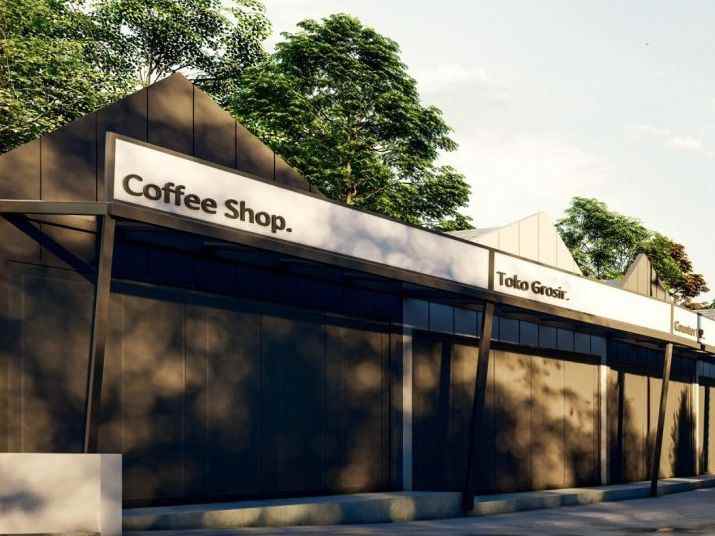 dijual ruko gudang kantor jl ganjar sabar ds ganjar