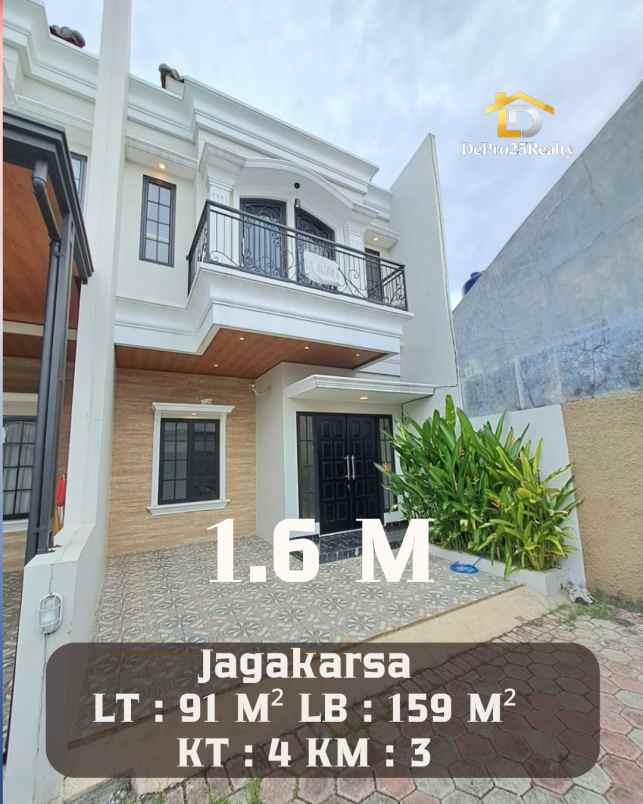 dijual rumah 2 lantai siap huni di kahfi 1 jagakarsa