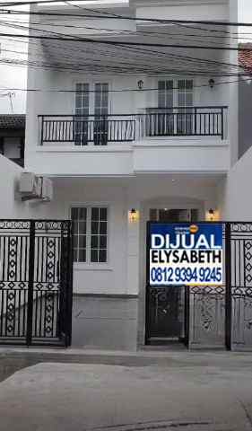 dijual rumah 2 lt bagus bebas banjir strategis sunter