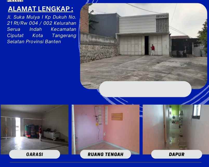 dijual rumah bagus murah dan ada sisa tanah tangerang