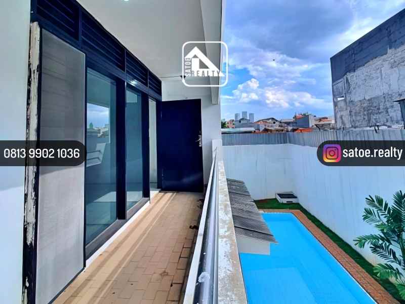 dijual rumah bangka kemang jakarta selatan