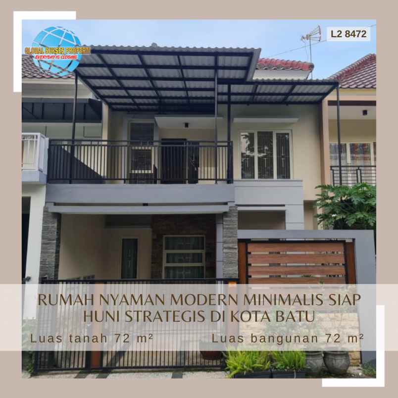 dijual rumah batu panorama regency