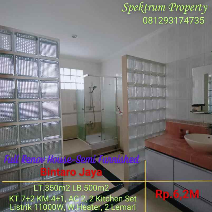 dijual rumah bintaro jaya